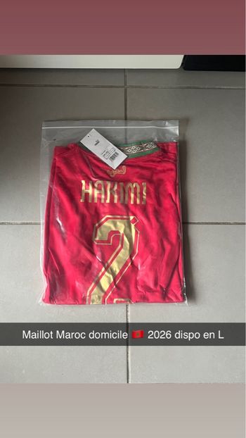 Maillot domicile Maroc 2026- Hakimi n*2