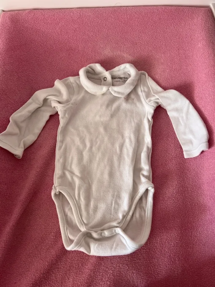 Lot de 11 bodys taille 12 mois - photo numéro 6