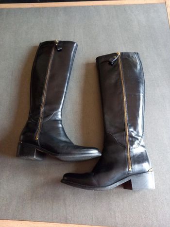 Bottes en cuir Noir taille 36