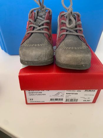 Bottines kickers pointure 22