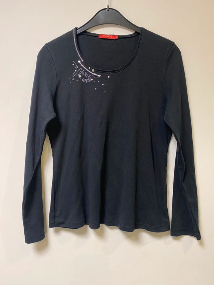 Joli haut noir Netty taille 42