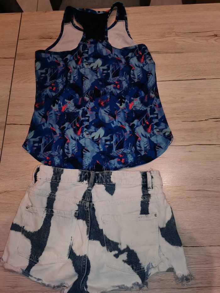Ensemble 12/13 ans short et débardeur - photo numéro 4