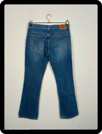 Jean Levi's Femme 515 Low Rise Bootcut Stretch Bleu | W28 FR38 | Très Bon État | BP110