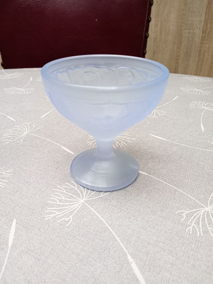 Coupe glace verre givré - photo numéro 2