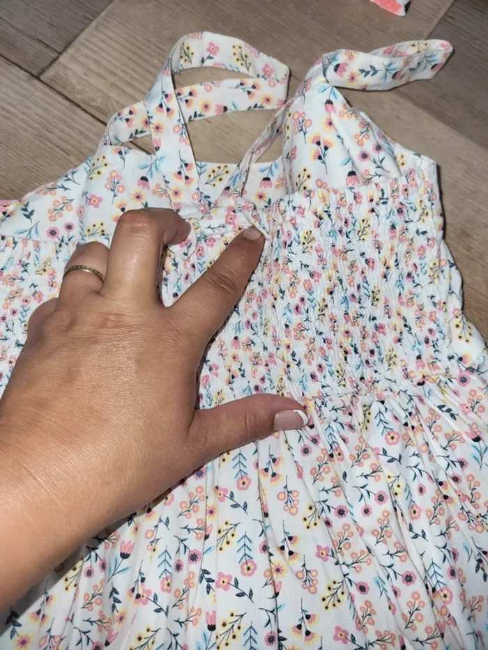 Robe fleur multicouleur - photo numéro 3