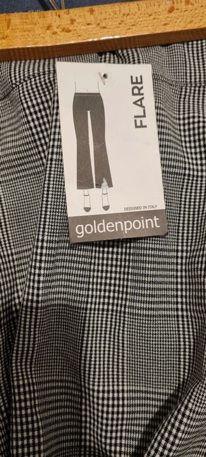 Pantalon gris flare S Goldenpoint - photo numéro 4