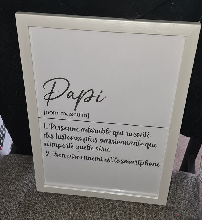 Affiche Papi ou papy