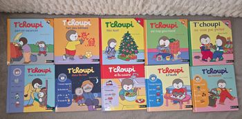 Lots de 10 livres t’choupi