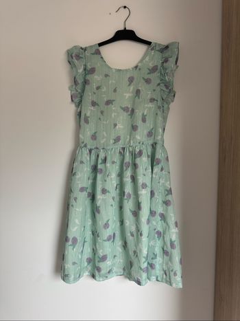 Robe vert menthe