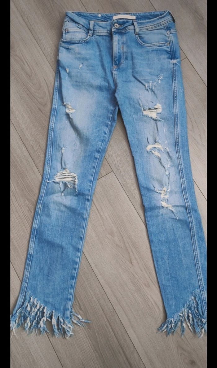Jean femme en 34 Zara