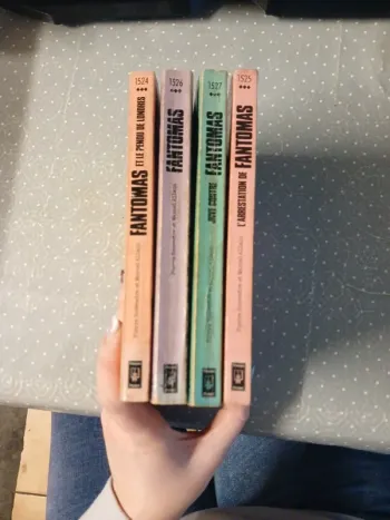 Lot livres Fantomas