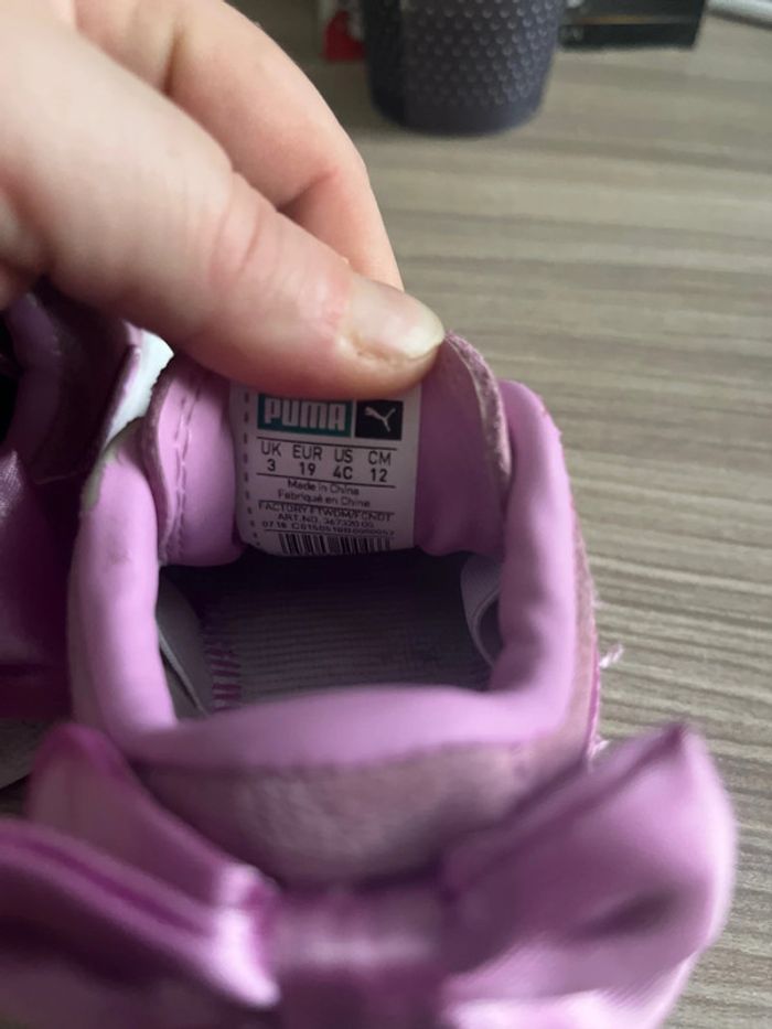 Basket puma taille 19 - photo numéro 3