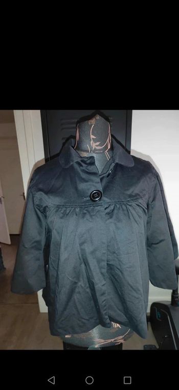 Veste paletot noir