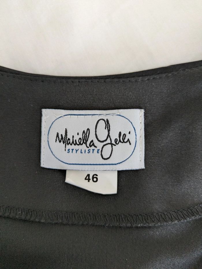 Robe d'été longue - Mariella Gelli styliste - taille 46 - photo numéro 4