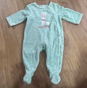 Pyjama lapin - 3 mois