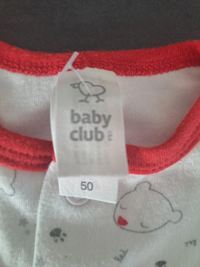 pyjama léger oursons naissance - photo numéro 2