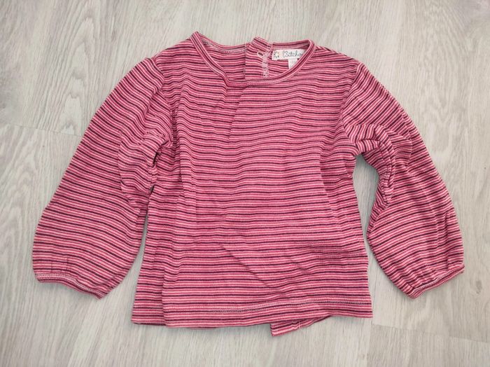 Tee-shirt rayé fille 18 mois