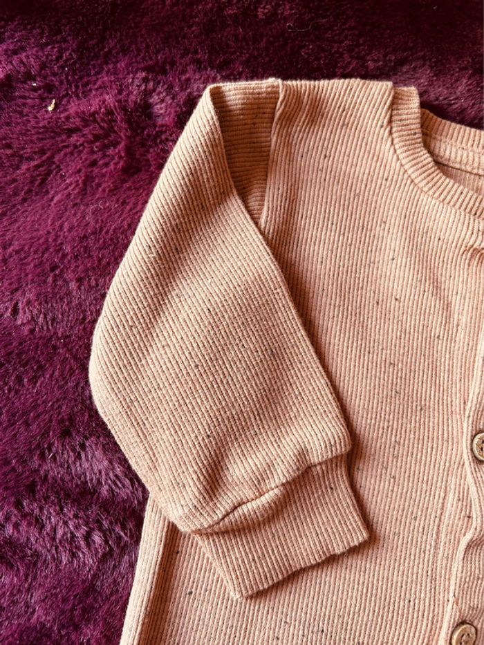 Pyjama coton sans pieds 62 cm - photo numéro 3