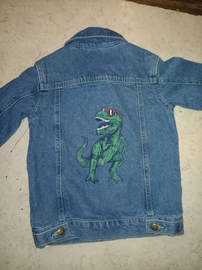 Veste en jean 6 ans eldys - photo numéro 2