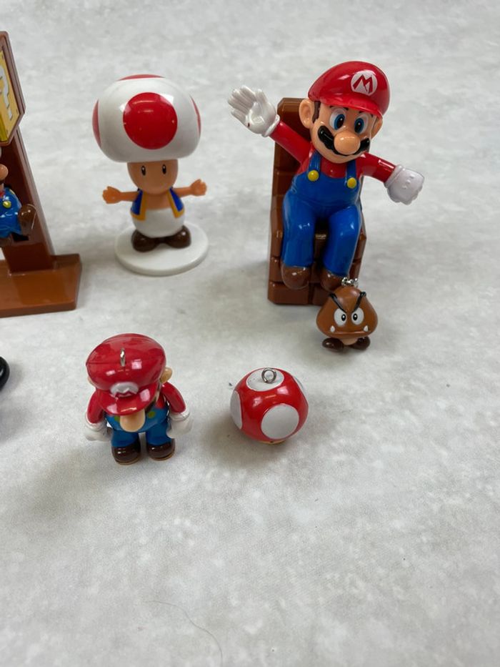 Lot de 10 figurines Super Mario Bros - Mario Kart Nintendo - photo numéro 5