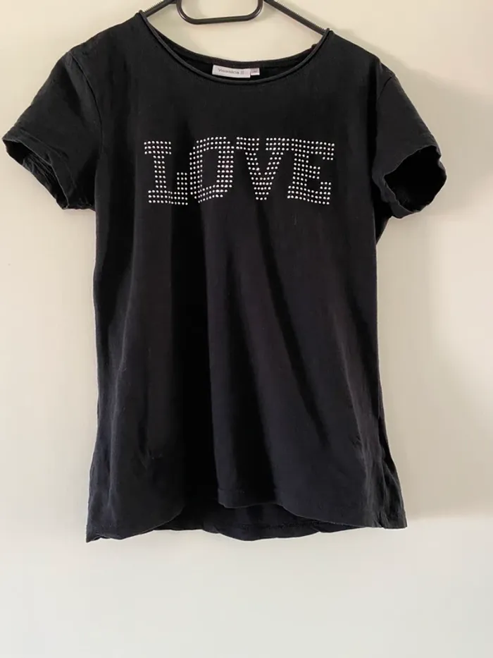 T-shirt « love » Yessica Taille M