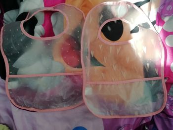 Lot bavoirs imperméable fille