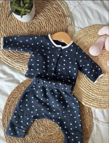 Ensemble naissance petit bateau