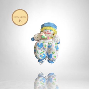 Peluche poupée Clown cirque Mundia P54