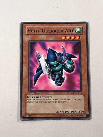 Petit guerrier ailé yugioh edition 1