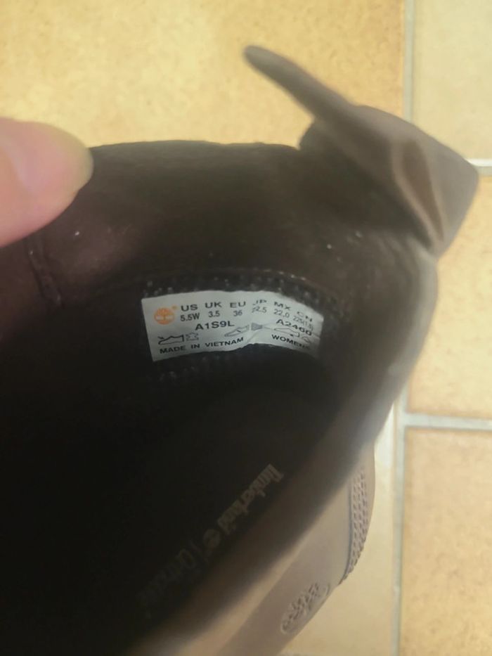 Bottines marron Timberland 36 - photo numéro 2