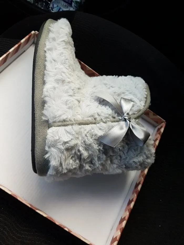 Chaussons fourrés  cosy time  36-37 - photo numéro 4