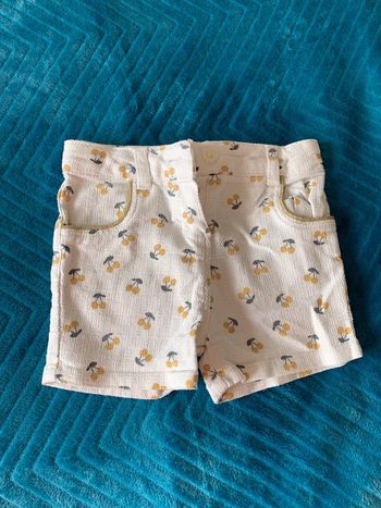Short été fille 12 mois