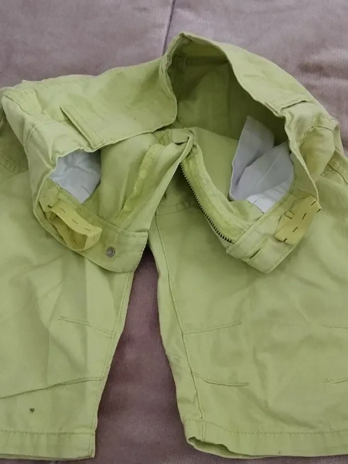 Pantacourt Inextenso jaune vert garçon 10 ans - photo numéro 10