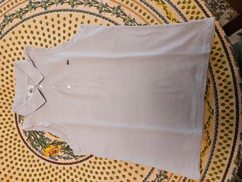 Polo Lacoste femme sans manches