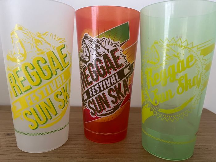3 gobelets Reggae Sun Ska - photo numéro 2
