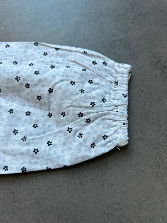 Blouse tunique chemisier fleuri avec col dentelle bébé fille Kiabi - photo numéro 5