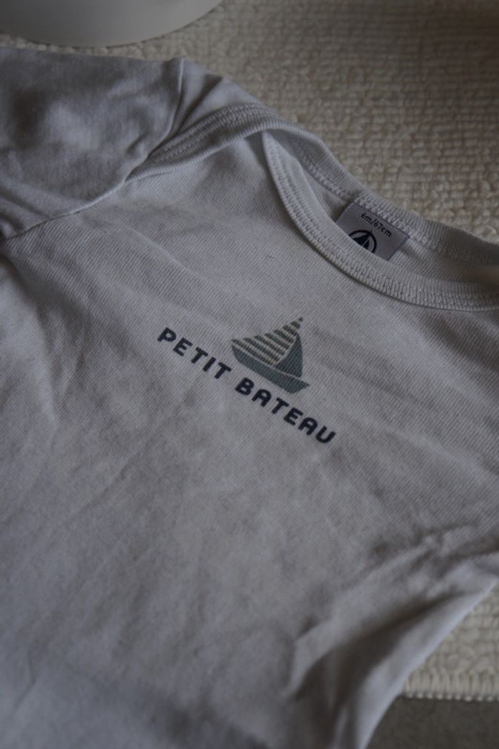 Body petit bateau 6 mois - photo numéro 2