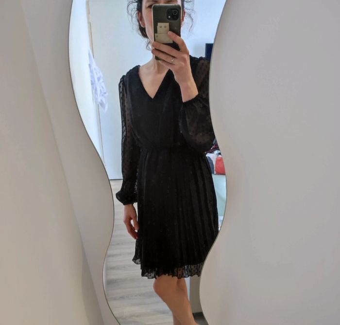 Robe noire, Shein, taille XS/34, NEUVE - photo numéro 6