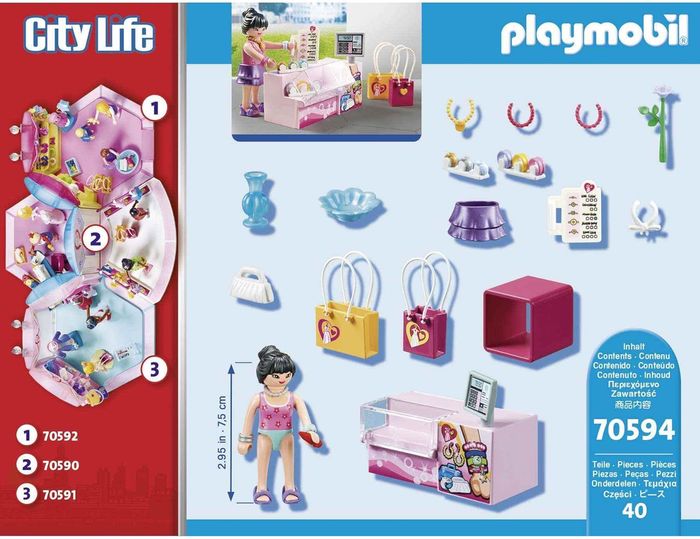 PLAYMOBIL City Life 70594 Figurine et accessoires de mode - photo numéro 3