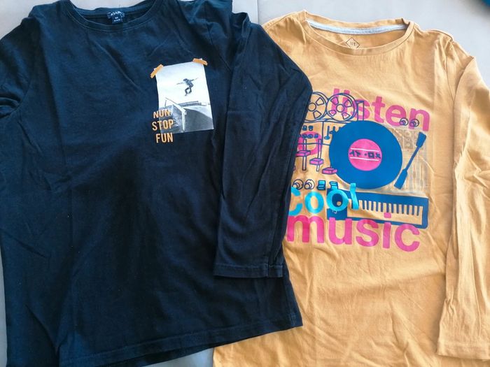 Lot de 2 tee shirts kiabi 10 ans - photo numéro 3