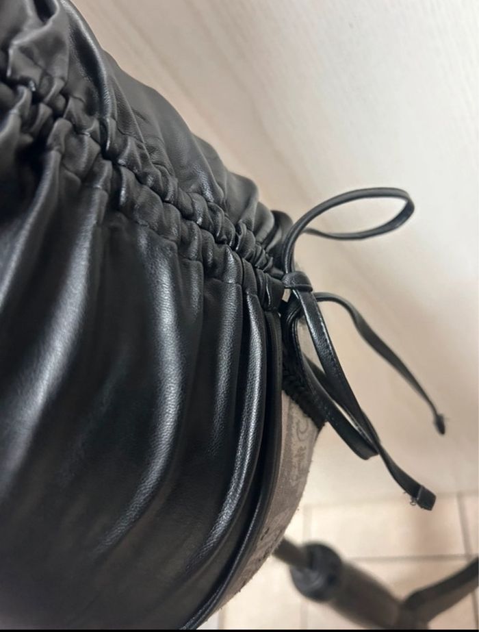 top zara en similicuir xs - photo numéro 6