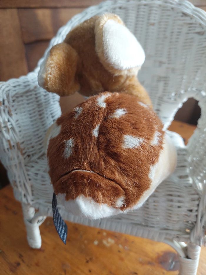 Peluche faon allongé Trudi - photo numéro 5