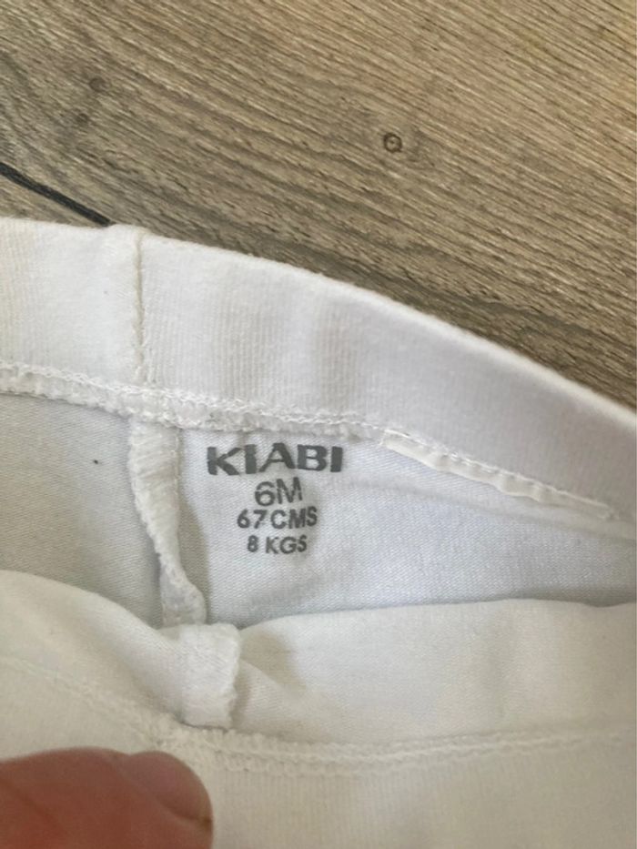 Lot de 2 leggings 6 mois - photo numéro 2