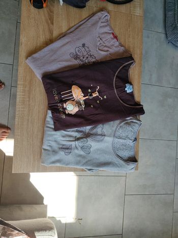 3 long tee shirts de nuit