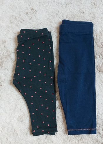 Lot de 2 leggings 6 mois