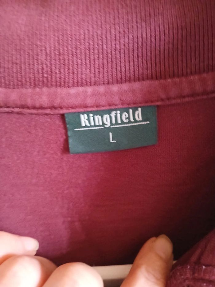 🍍 Polo ML homme Kingfield taille L - photo numéro 5