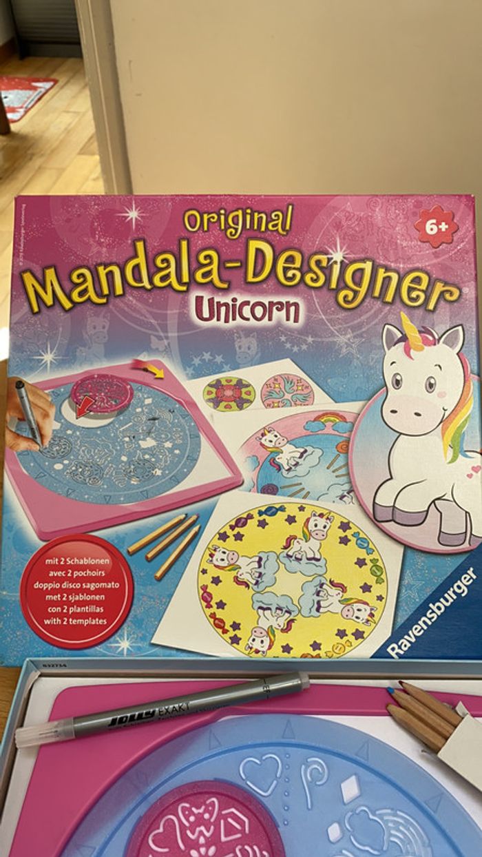 Mandala Designer Licorne 6+ Ravensburger
