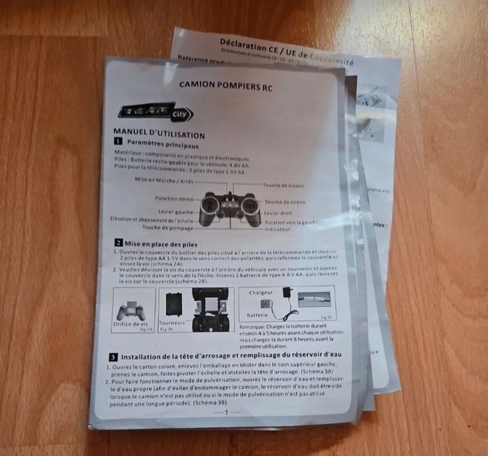 Camion de pompier telecommandé - photo numéro 5