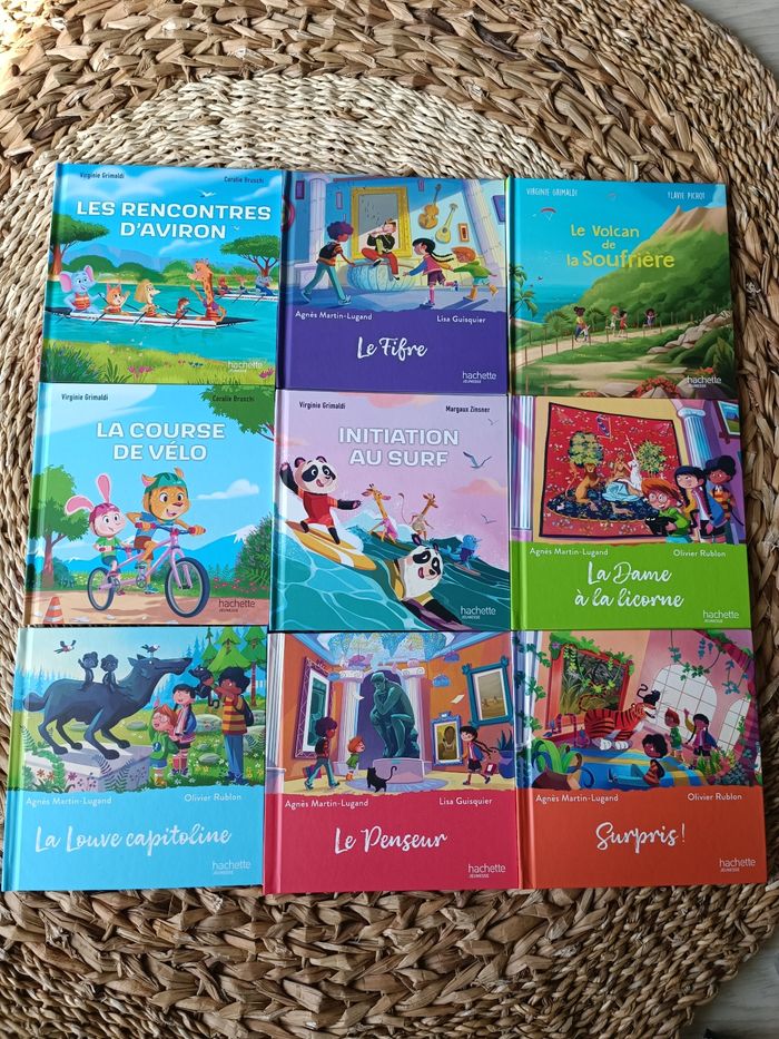 Lot de 9 livres pour enfants - Collection Hachette