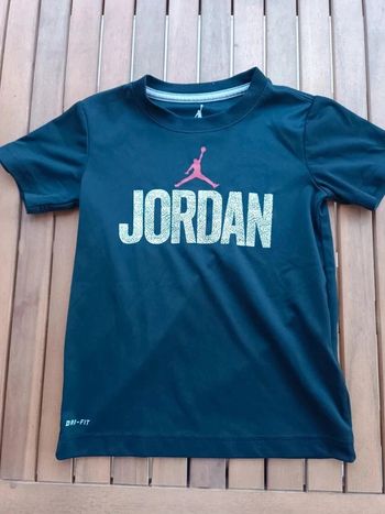 Tee shirt Jordan dri fit 6 ans